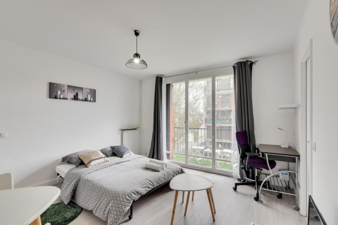 Budget Apart With Balcony Near Paris Apartment Bondy Exterior foto